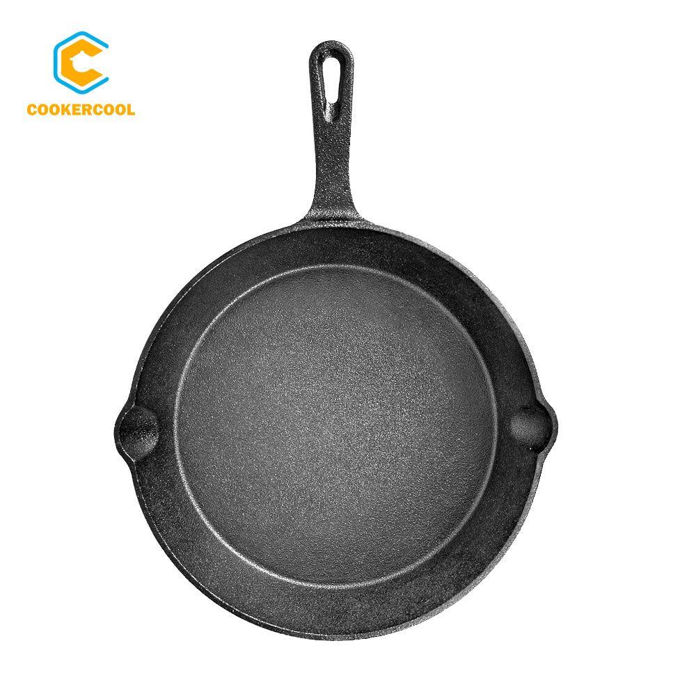 Padella in ghisa pre-stagionata / Set da 3 pezzi