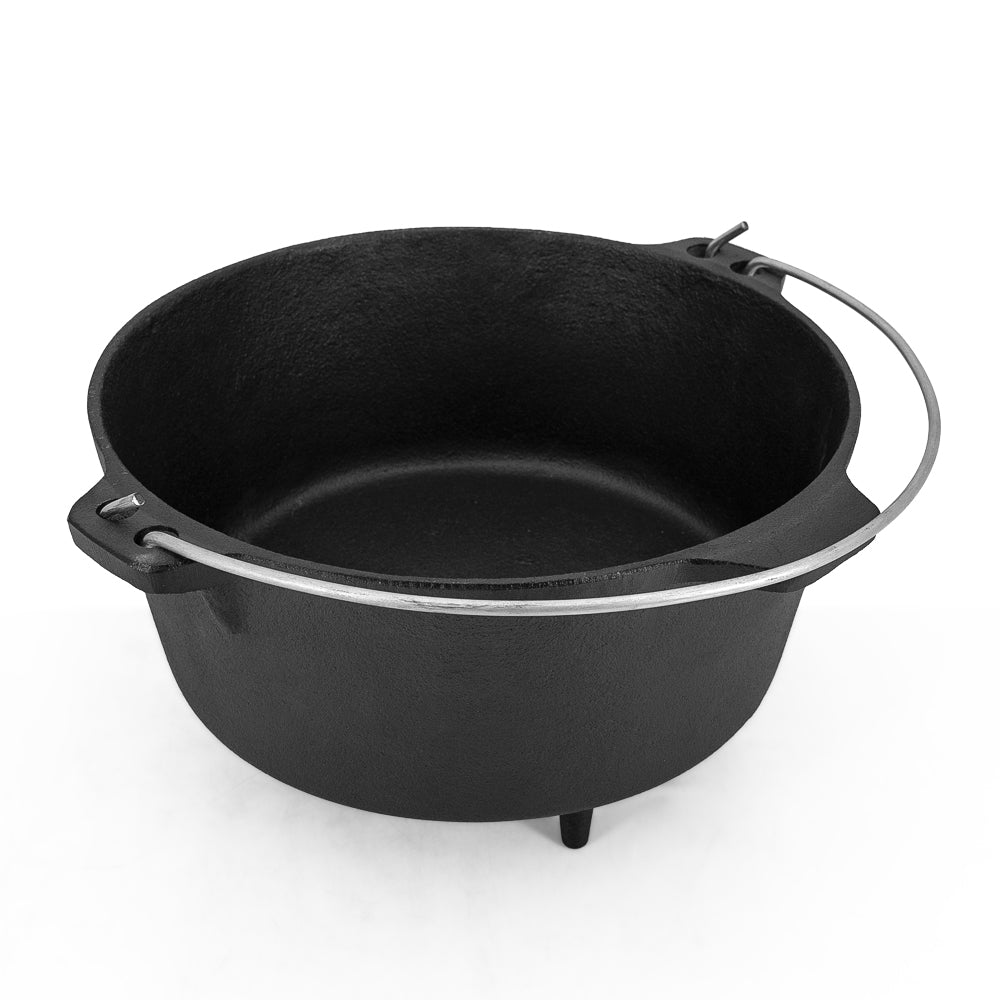 Pre-seasoned Cast Iron Cooking Pot Dutch Oven