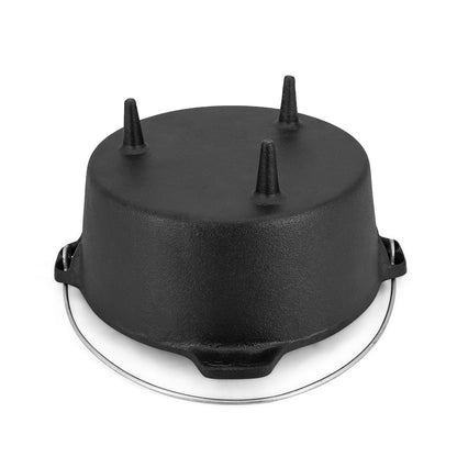 Pre-seasoned Cast Iron Cooking Pot Dutch Oven