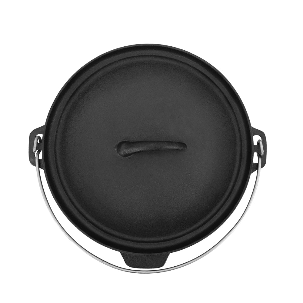 Pre-seasoned Cast Iron Cooking Pot Dutch Oven